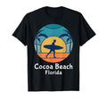 Cocoa Beach Florida Surfing Surfer T-Shirt - Graphic Print Men Women - T-Shirt, Sweatshirt, Hoodie