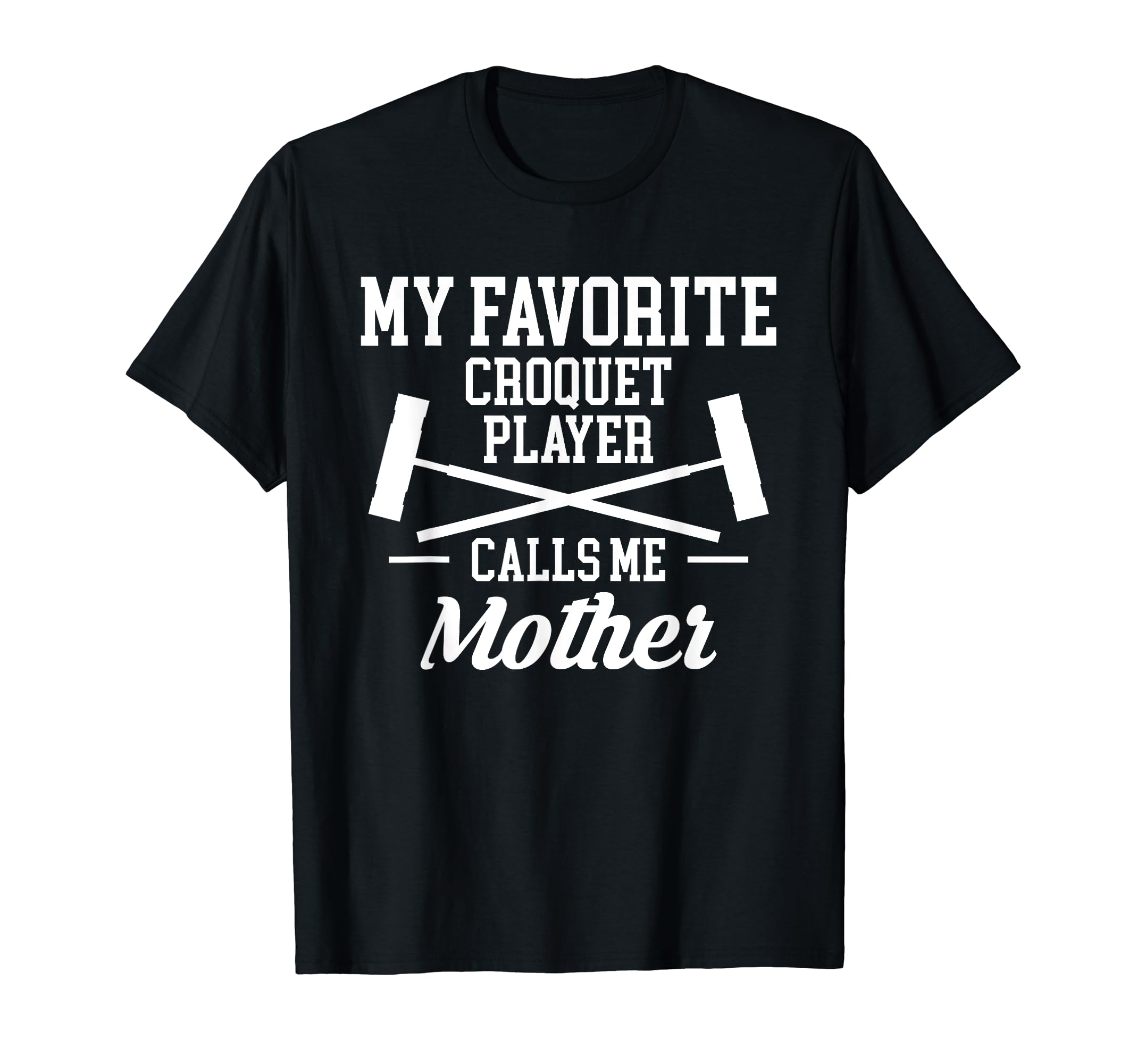 Croquet Lawn Game Croquet Player T-Shirt - Trendy Graphic Men Women - T-Shirt, Sweatshirt, Hoodie