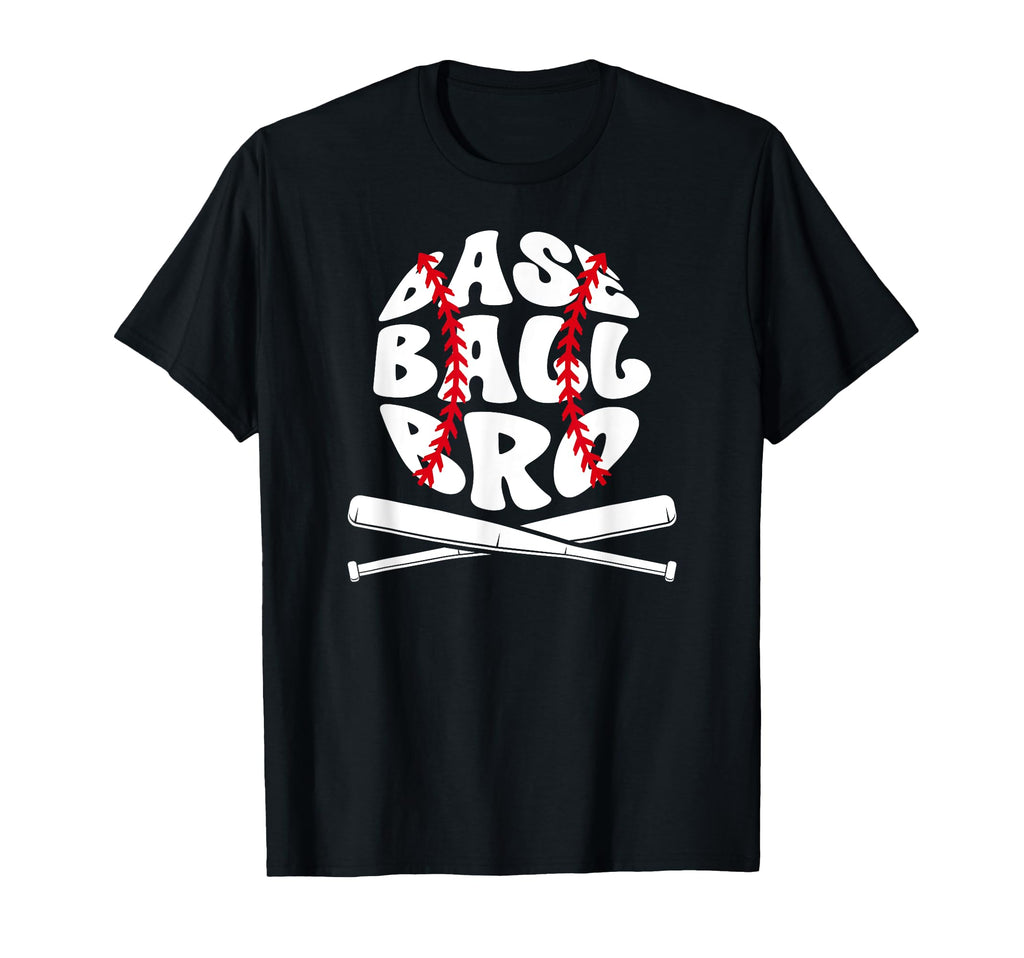 Baseball Bro Proud Baseball Brother T-Shirt - Minimalist Print for Adults - T-Shirt, Sweatshirt, Hoodie