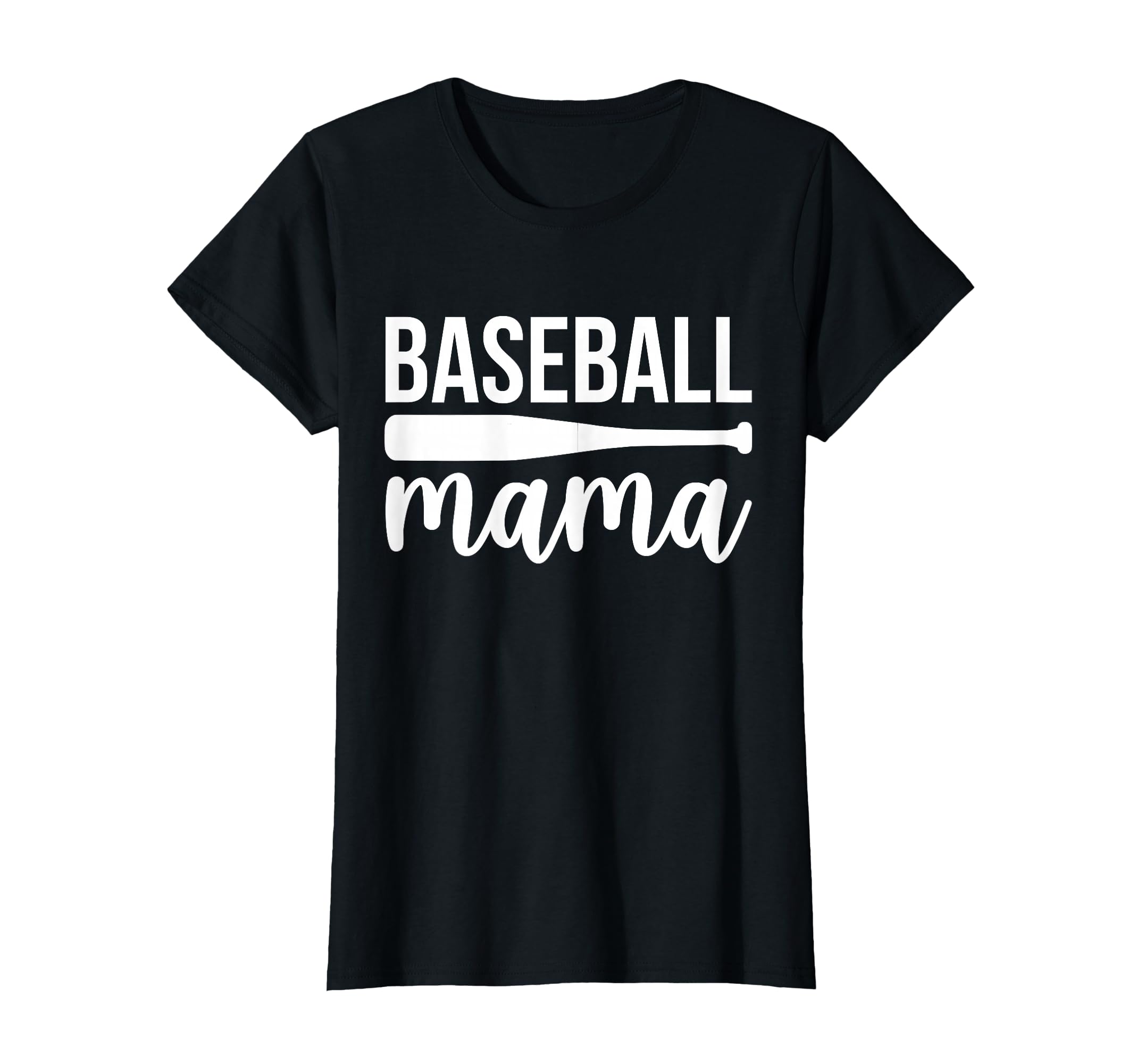 Baseball Lover Mama Mother T-Shirt - Trendy Graphic for Adults - T-Shirt, Sweatshirt, Hoodie