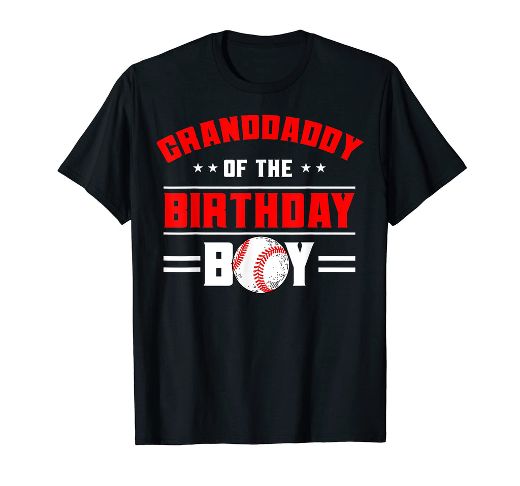 Granddaddy Birthday Baseball Theme T-Shirt - Streetwear Style Men Women - T-Shirt, Sweatshirt, Hoodie
