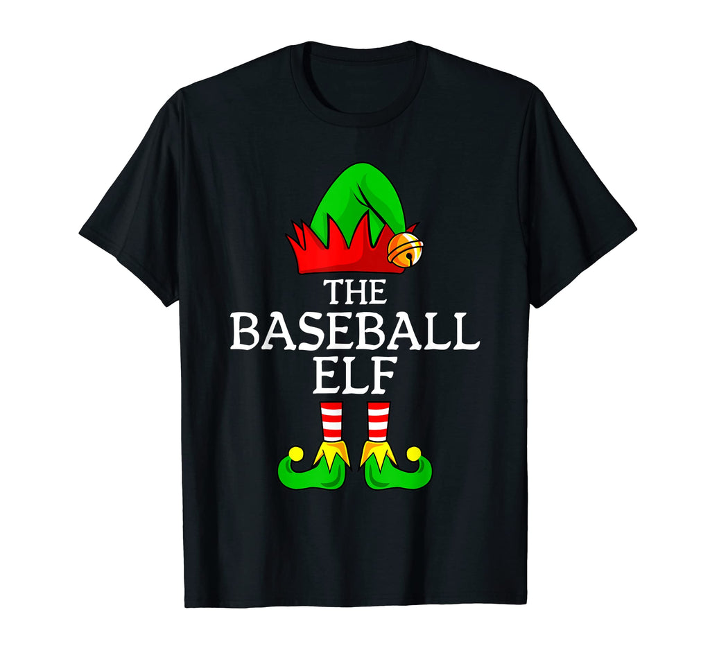 Baseball Elf Lover Family Matching T-Shirt - Fun Novelty Design Unisex - T-Shirt, Sweatshirt, Hoodie