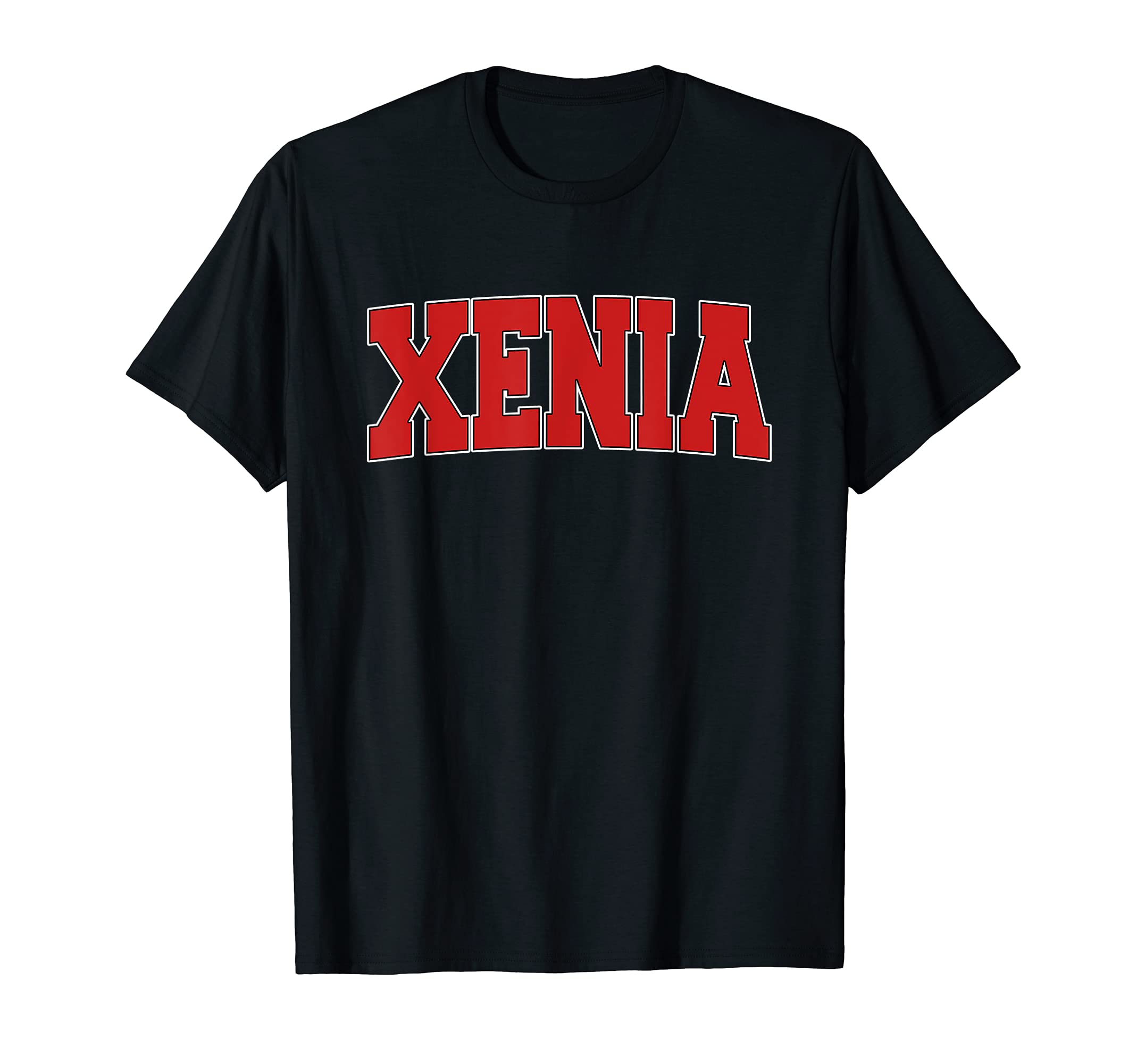 Xenia Oh Ohio Varsity Usa Sports T-Shirt - Fun Novelty Design for Adults - T-Shirt, Sweatshirt, Hoodie