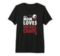 Michael Chavis This Mom Loves Tri Blend T-Shirt - Graphic Print Unisex - T-Shirt, Sweatshirt, Hoodie