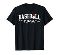 Baseball Nana Grandma Nana Baseball T-Shirt - Minimalist Print Unisex - T-Shirt, Sweatshirt, Hoodie