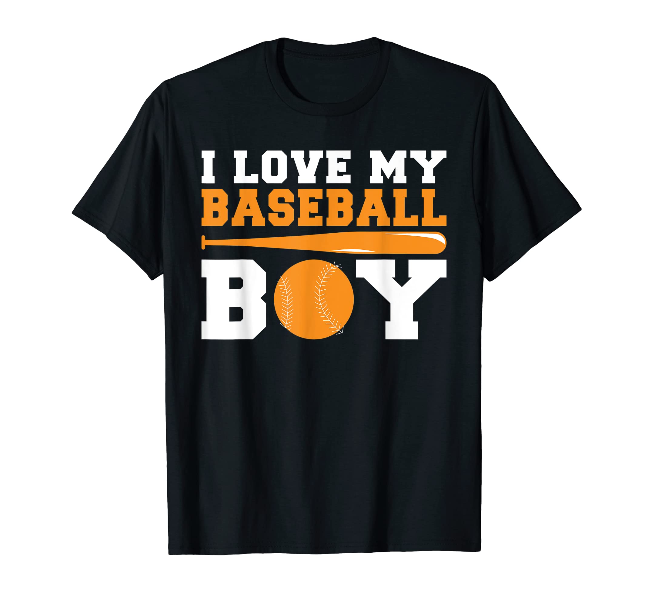 I Love My Baseball Baseball Parents T-Shirt - Fun Novelty Design for Adults - T-Shirt, Sweatshirt, Hoodie