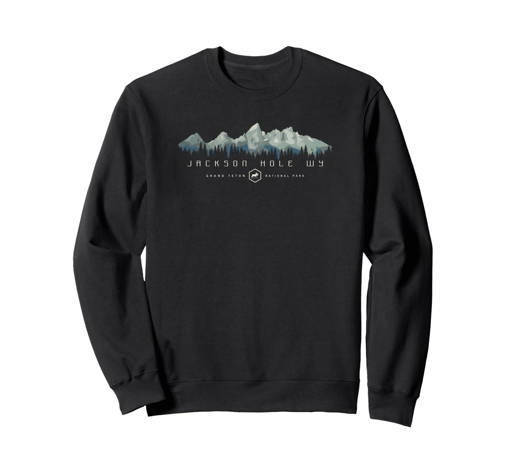 Grand Teton National Park Sweatshirt - Casual Everyday Wear Unisex - T-Shirt, Sweatshirt, Hoodie