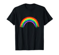 Simple Rainbow Beautiful Colors T-Shirt - Fun Novelty Design Men Women - T-Shirt, Sweatshirt, Hoodie