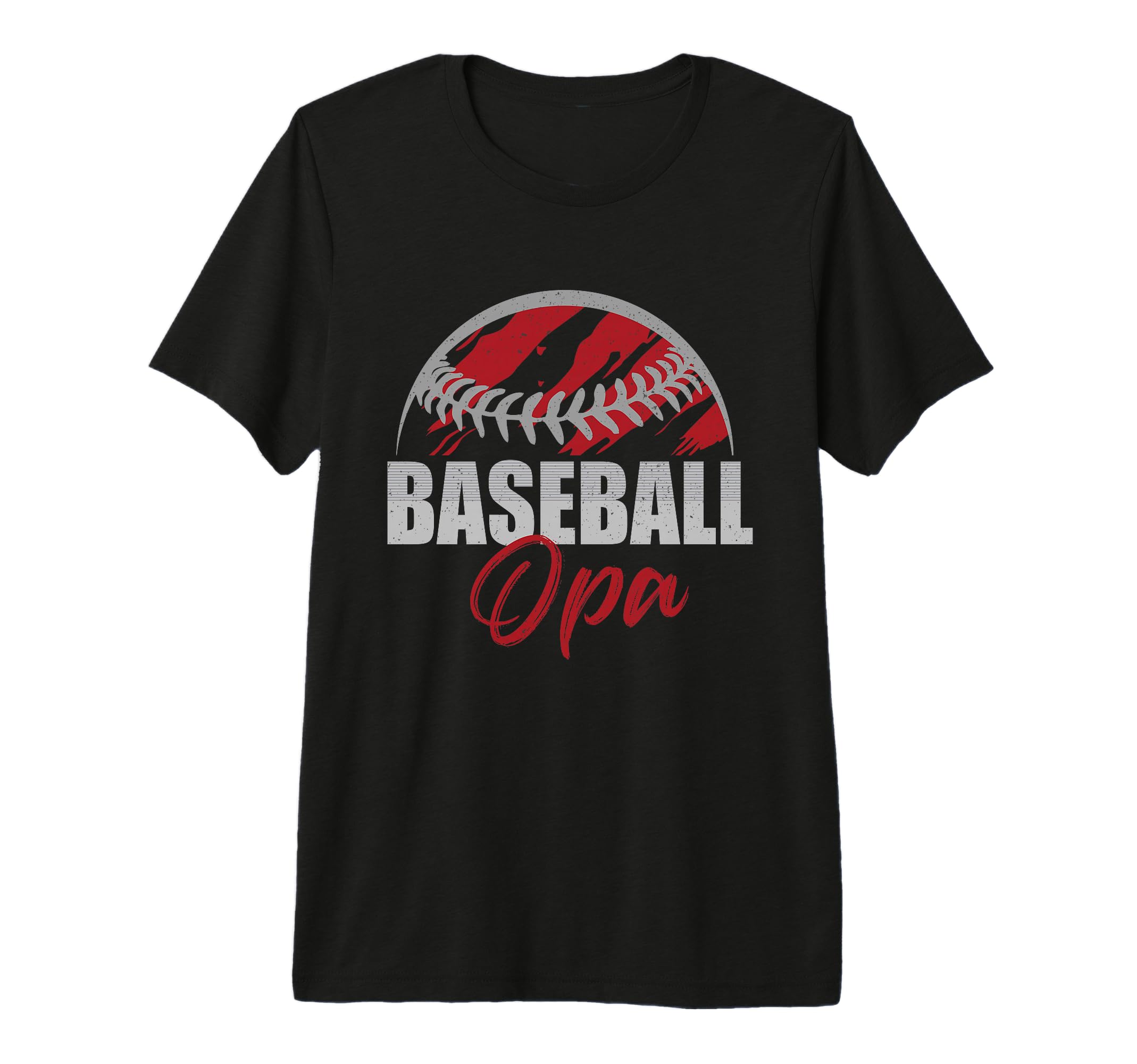 Mens Baseball Opa Life Gifts Fathers T-Shirt - Novelty Apparel for Adults - T-Shirt, Sweatshirt, Hoodie