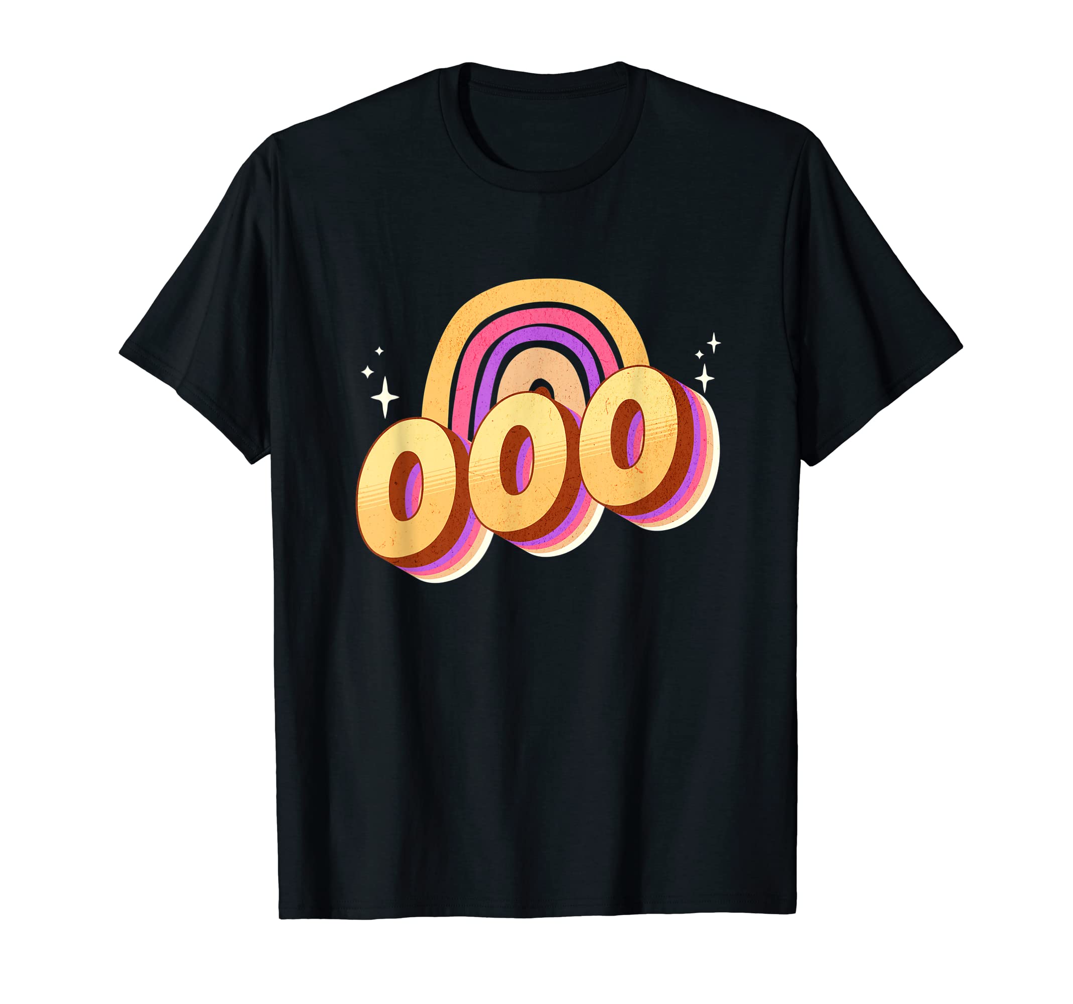 Angel Number 000 Rainbow T-Shirt - Streetwear Style Men Women - T-Shirt, Sweatshirt, Hoodie