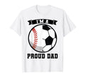 Mens Im Proud Dad Ball Dad T-Shirt - Graphic Print for Adults - T-Shirt, Sweatshirt, Hoodie