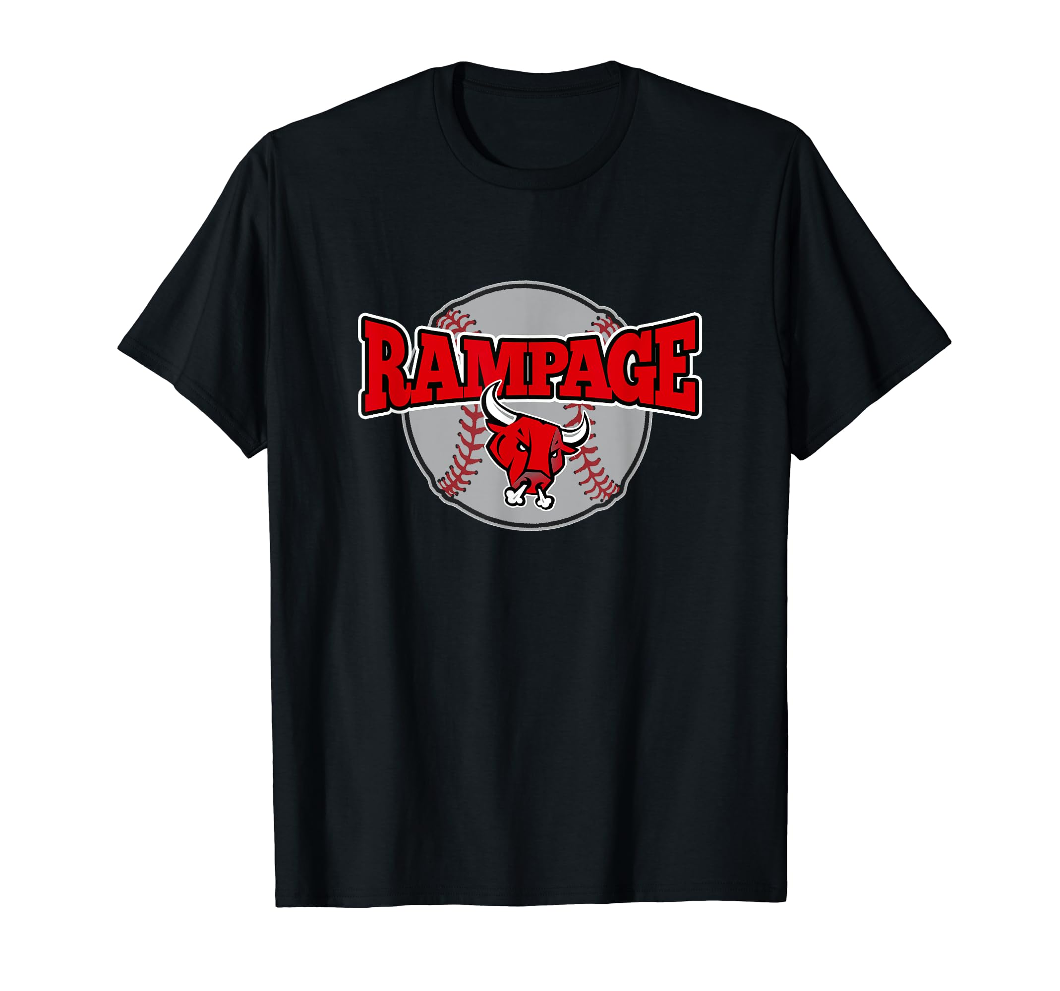 Rampage Baseball Team T-Shirt - Graphic Print Unisex - T-Shirt, Sweatshirt, Hoodie