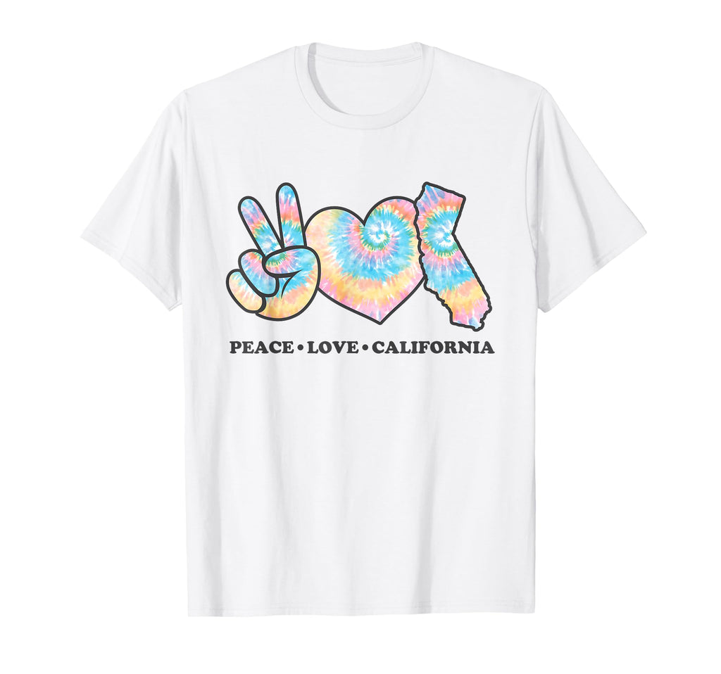 Tie Dye California Hippie Gift Co Sweatshirt - Streetwear Style Unisex - T-Shirt, Sweatshirt, Hoodie