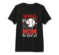 Baseball Senior 2027 Mom Final Set T-Shirt - Custom Art Print Unisex - T-Shirt, Sweatshirt, Hoodie