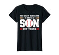 Womens You Cant Scare Me I Have Son T-Shirt - Graphic Print for Adults - T-Shirt, Sweatshirt, Hoodie