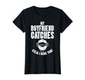 My Boyfriend Catches Baseball T-Shirt - Minimalist Print for Adults - T-Shirt, Sweatshirt, Hoodie