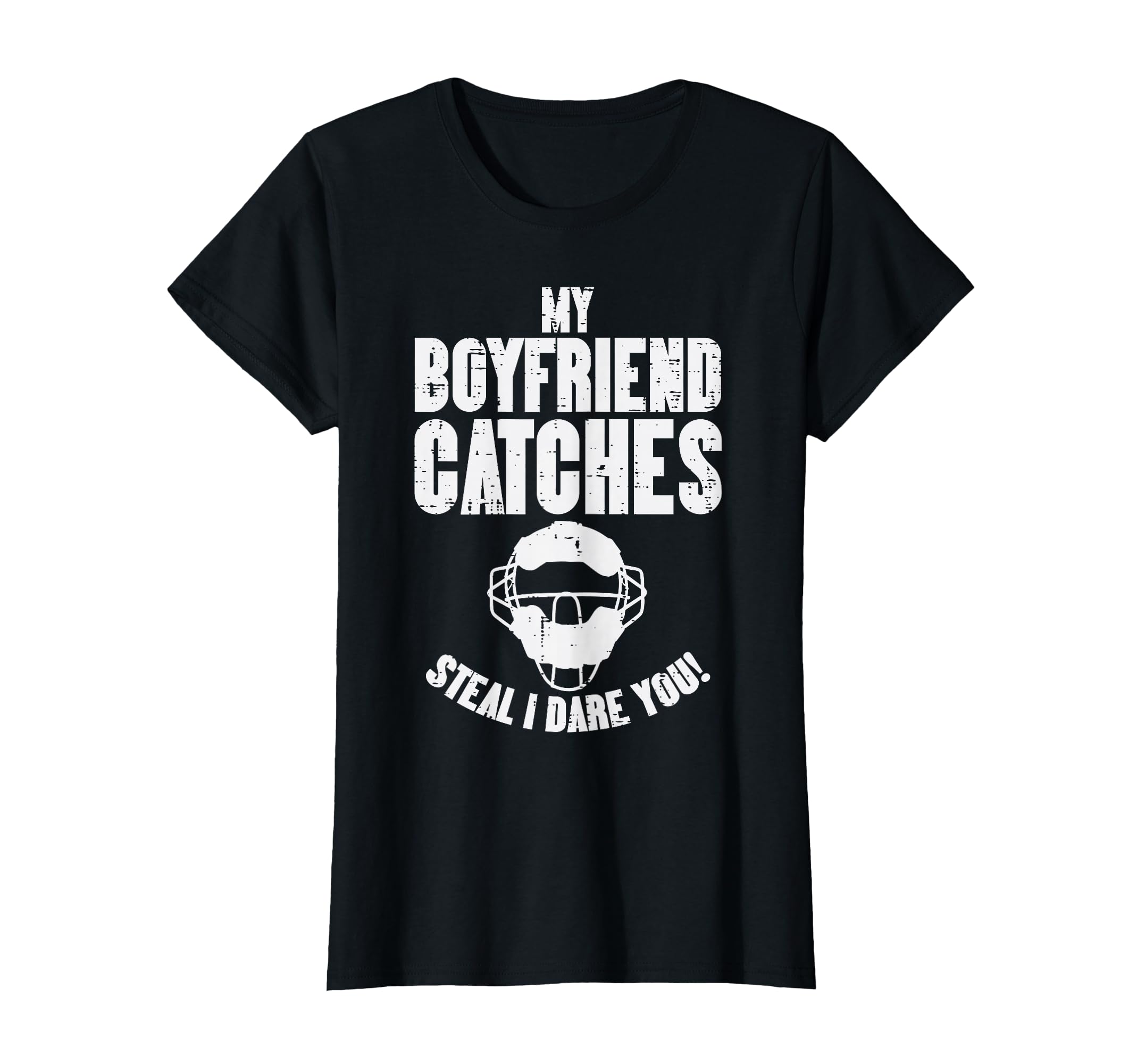 My Boyfriend Catches Baseball T-Shirt - Minimalist Print for Adults - T-Shirt, Sweatshirt, Hoodie