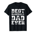 Best Baseball Dad Ever Fathers Day Papa T-Shirt - Trendy Graphic Men Women - T-Shirt, Sweatshirt, Hoodie