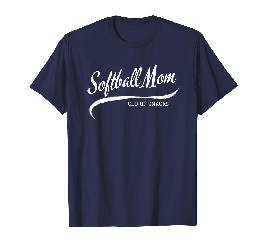 Womens Softball Mom Proud Softball T-Shirt - Fun Novelty Design Men Women - T-Shirt, Sweatshirt, Hoodie