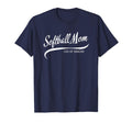 Womens Softball Mom Proud Softball T-Shirt - Fun Novelty Design Men Women - T-Shirt, Sweatshirt, Hoodie