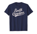 Throwback South Carolina Distressed T-Shirt - Custom Art Print for Adults - T-Shirt, Sweatshirt, Hoodie