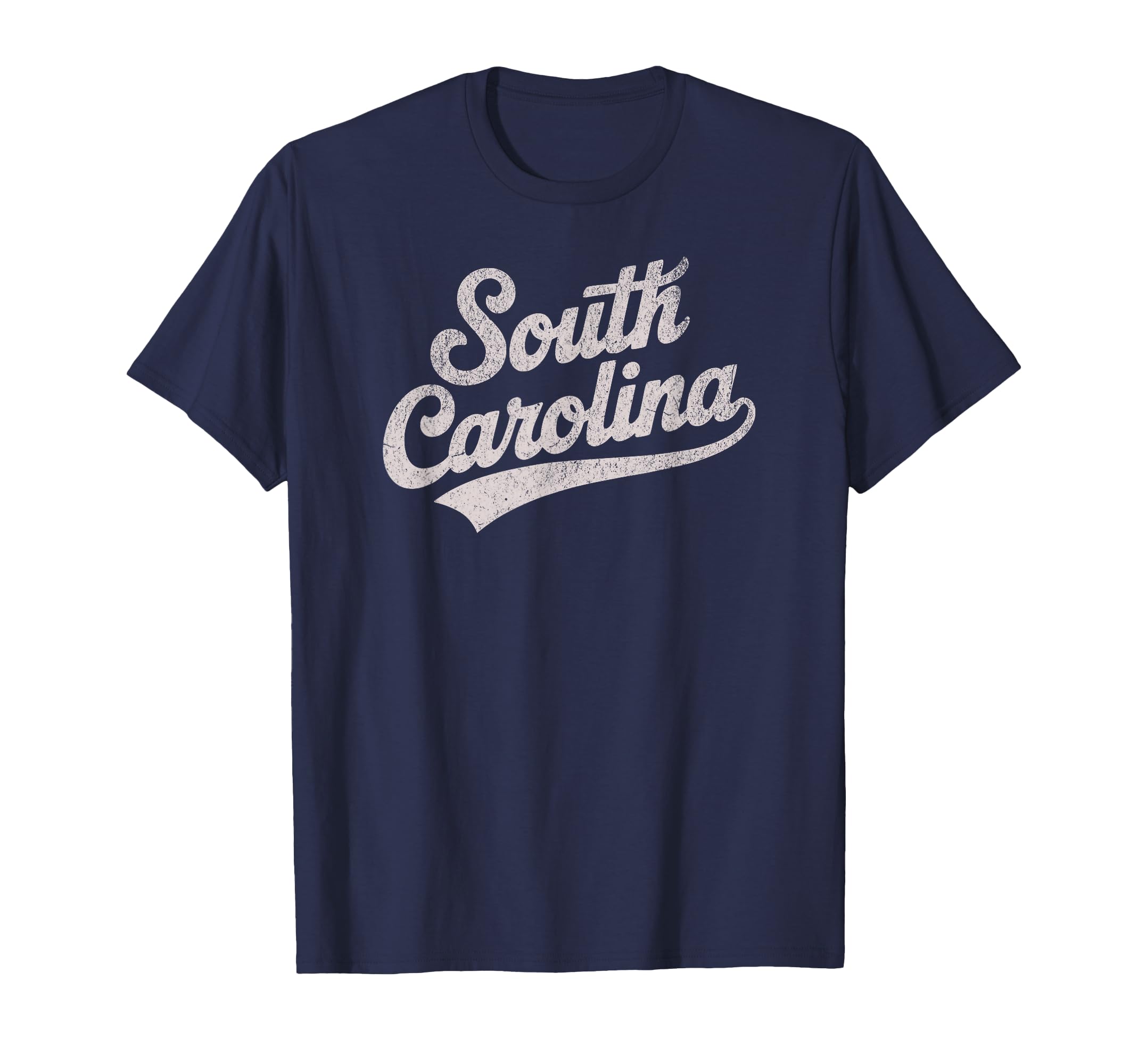 Throwback South Carolina Distressed T-Shirt - Custom Art Print for Adults - T-Shirt, Sweatshirt, Hoodie