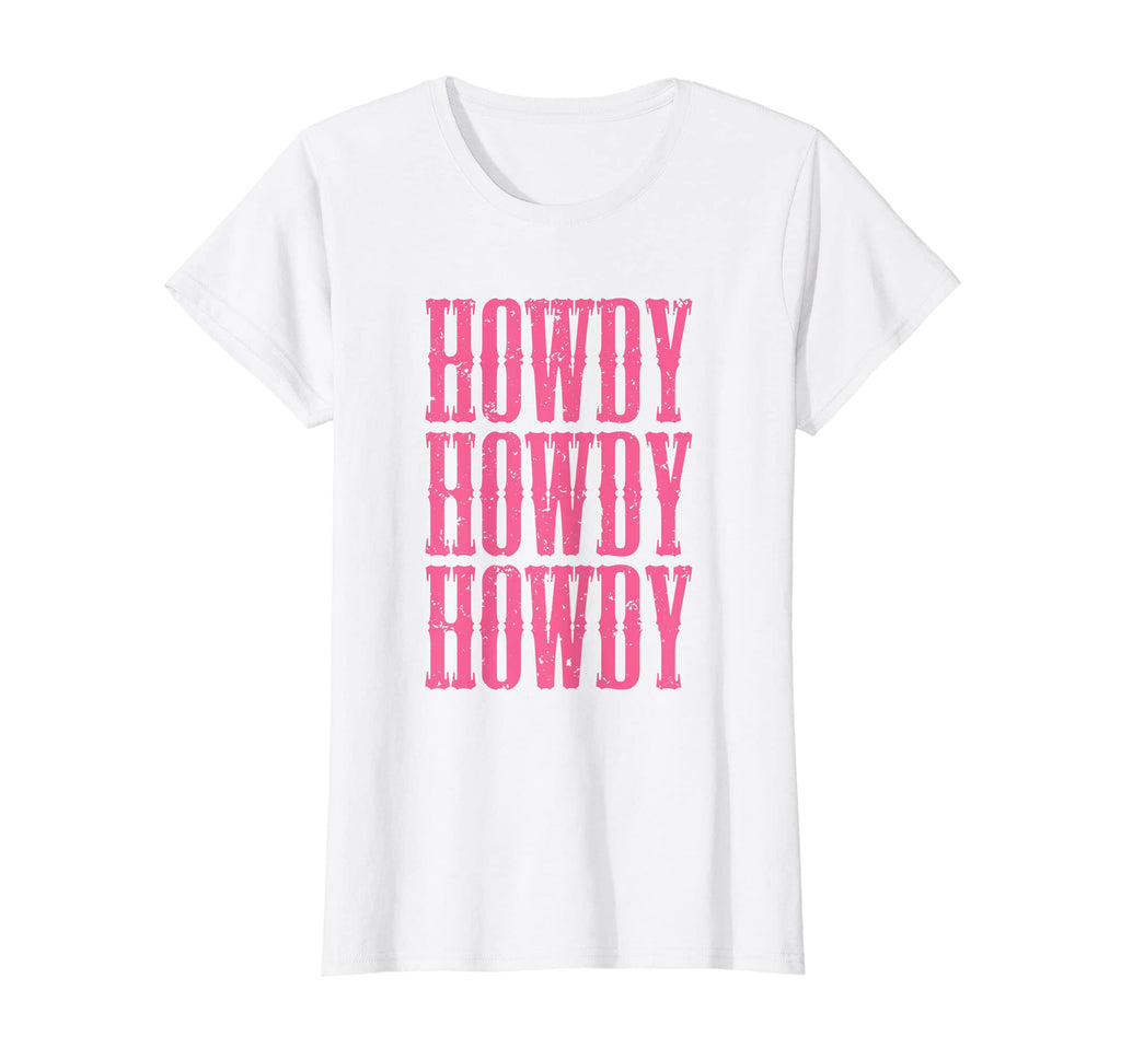 Womens Howdy Rodeo Western T-Shirt - Casual Everyday Wear for Adults - T-Shirt, Sweatshirt, Hoodie