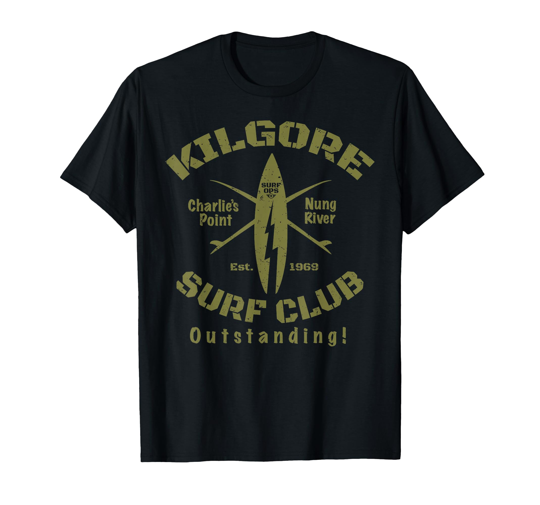 Surf Ops Kilgore Surf Club T-Shirt - Aesthetic Graphic Men Women - T-Shirt, Sweatshirt, Hoodie