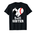 Soccer Baseball Sister Funny T-Shirt - Casual Everyday Wear for Adults - T-Shirt, Sweatshirt, Hoodie