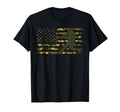 Camo Usa Flag Baseball American Flag T-Shirt - Novelty Apparel for Adults - T-Shirt, Sweatshirt, Hoodie