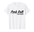 Pork Roll Egg Cheese New Jersey State T-Shirt - Custom Art Print Men Women - T-Shirt, Sweatshirt, Hoodie