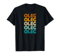 First Name Oleg Sunset T-Shirt - Novelty Apparel for Adults - T-Shirt, Sweatshirt, Hoodie