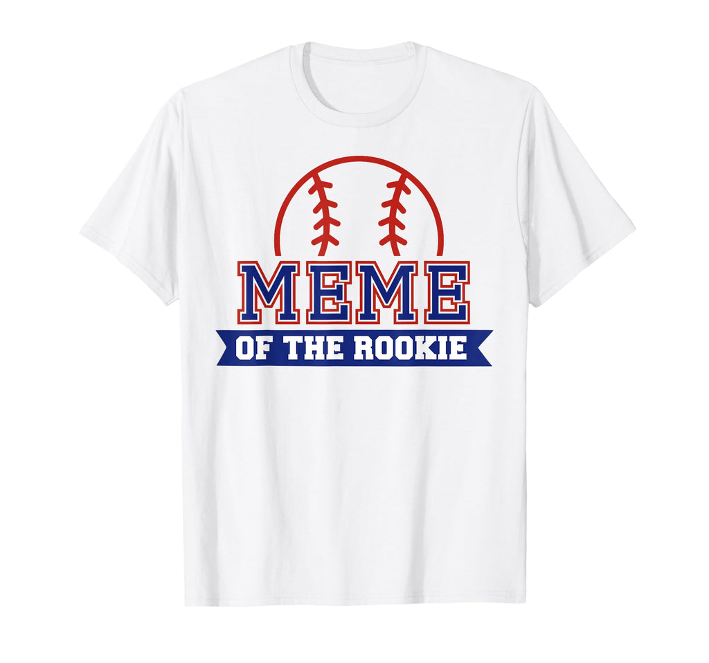 Meme Rookie 1St Birthday Baseball Theme T-Shirt - Trendy Graphic Men Women - T-Shirt, Sweatshirt, Hoodie