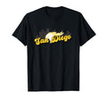 San Diego Baseball City Skyline T-Shirt - Aesthetic Graphic for Adults - T-Shirt, Sweatshirt, Hoodie