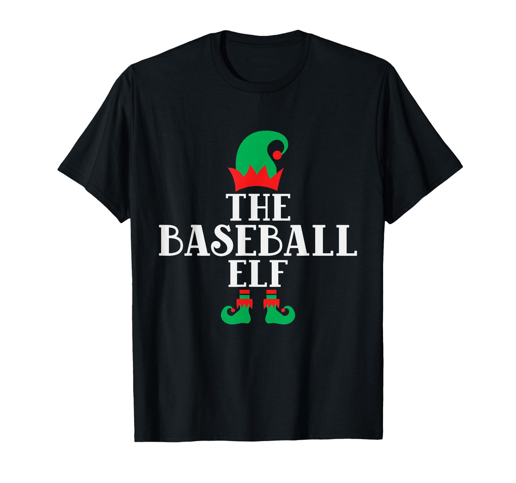 Baseball Elf Matching Family Elf T-Shirt - Fun Novelty Design for Adults - T-Shirt, Sweatshirt, Hoodie
