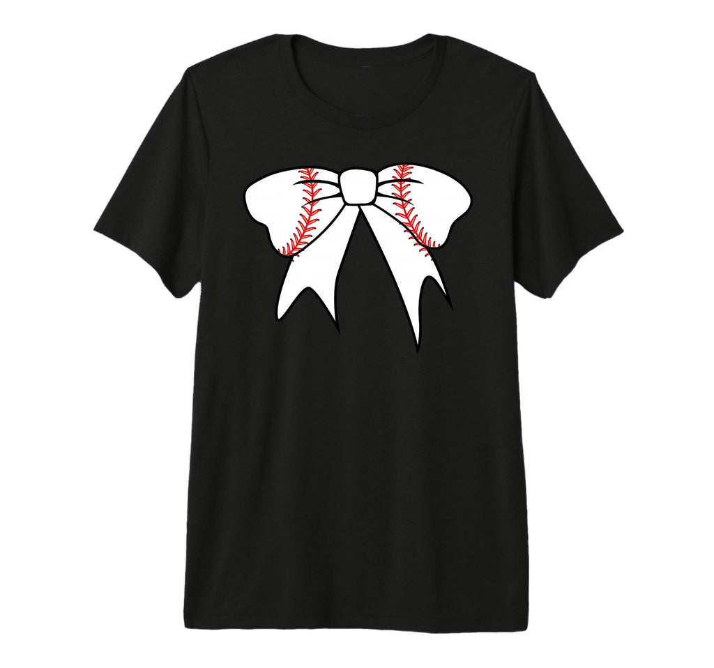 Baseball Mom Coquette Bow Baseball T-Shirt - Aesthetic Graphic Men Women - T-Shirt, Sweatshirt, Hoodie