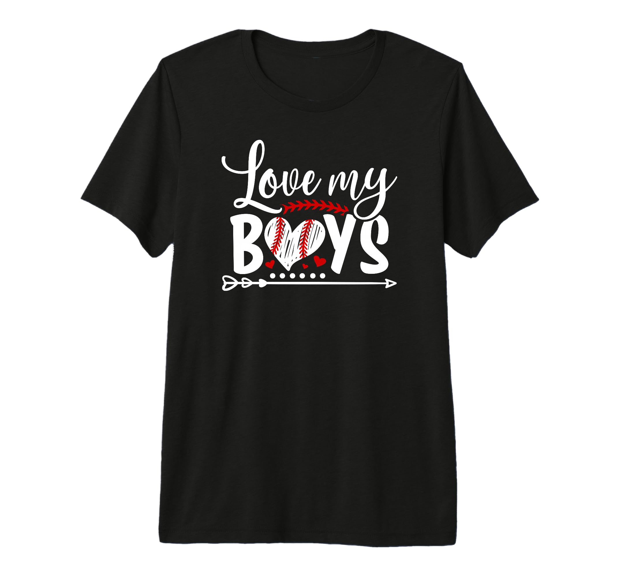 Love My Baseball Mom Baseball Player T-Shirt - Custom Art Print Men Women - T-Shirt, Sweatshirt, Hoodie