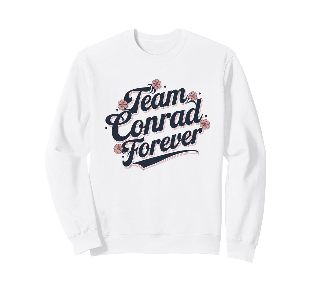 Groovy Flower Power Vibe Team Sweatshirt - Casual Everyday Wear Men Women - T-Shirt, Sweatshirt, Hoodie