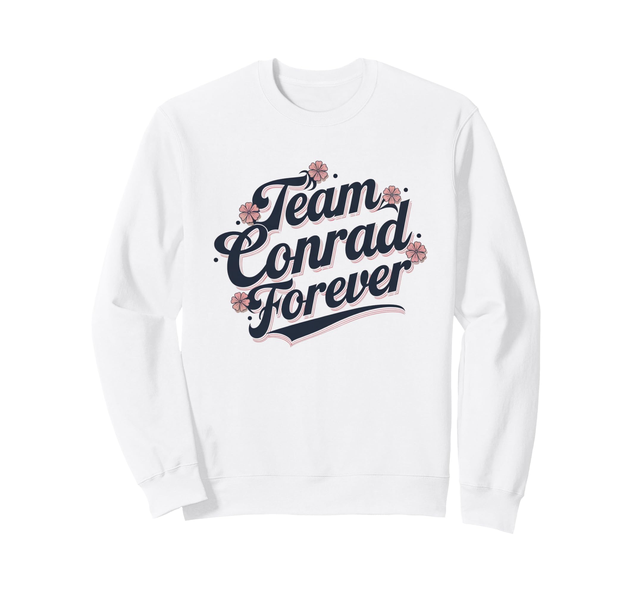 Groovy Flower Power Vibe Team Sweatshirt - Casual Everyday Wear Men Women - T-Shirt, Sweatshirt, Hoodie