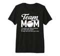 Baseball Team Mom Definition Baseball T-Shirt - Minimalist Print Unisex - T-Shirt, Sweatshirt, Hoodie