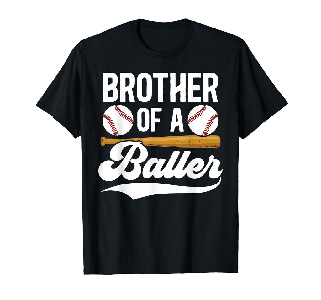 Brother Baller Baseball Brother Baseball T-Shirt - Streetwear Style Unisex - T-Shirt, Sweatshirt, Hoodie