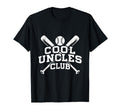 Baseball Uncle Uncles Club T-Shirt - Minimalist Print for Adults - T-Shirt, Sweatshirt, Hoodie