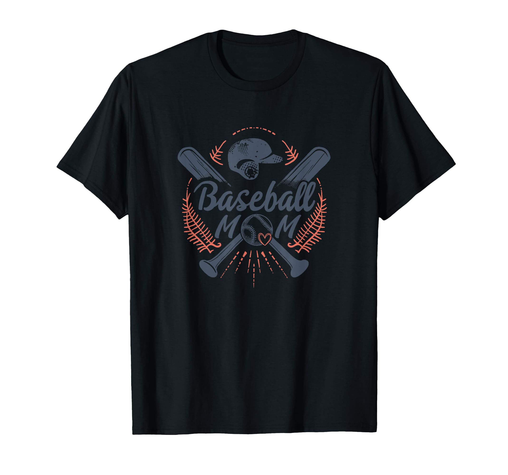 Proud Baseball Mom Game Day T-Shirt - Fun Novelty Design Men Women - T-Shirt, Sweatshirt, Hoodie