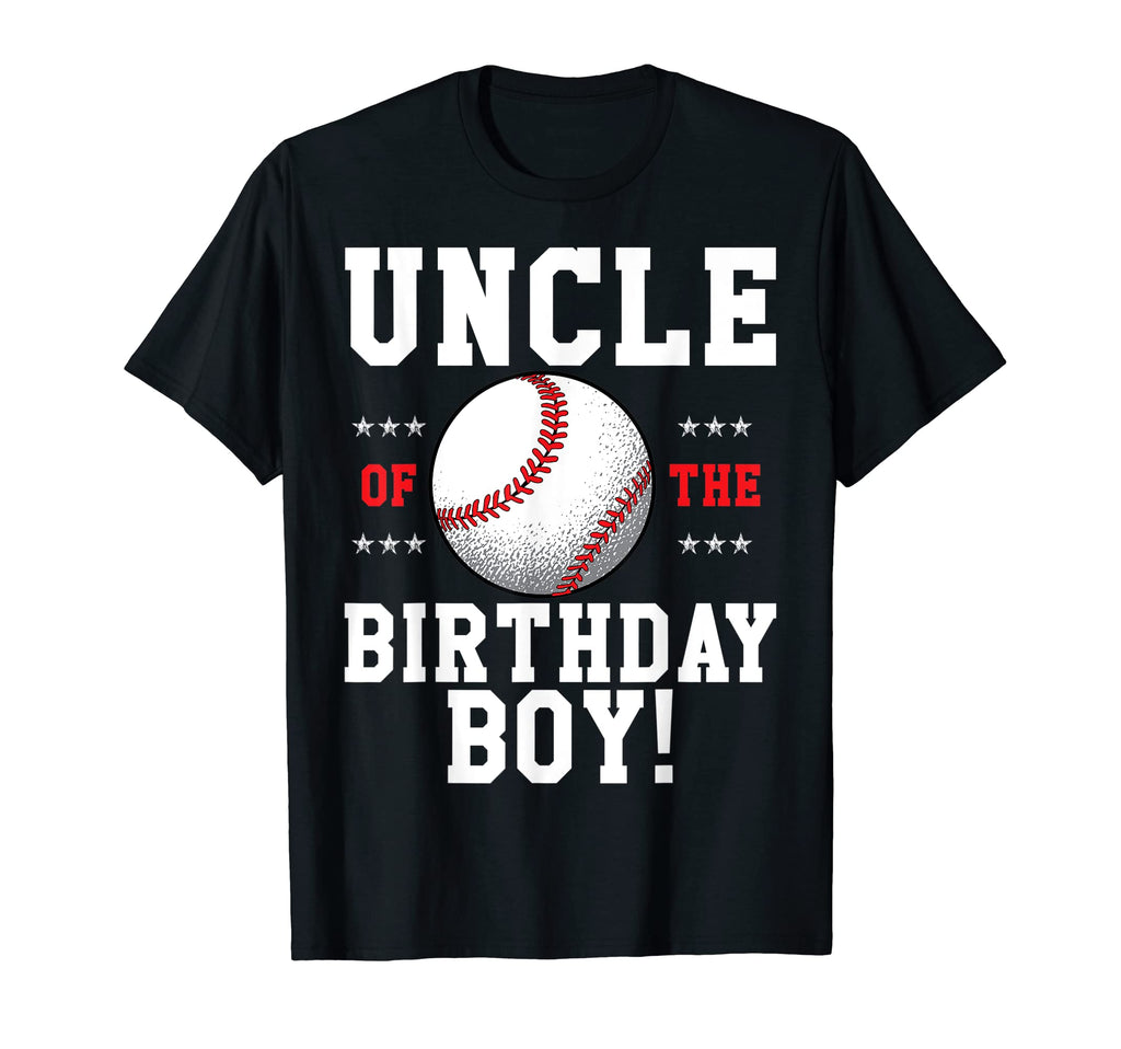 Uncle Birthday Baseball Matching Family T-Shirt - Graphic Print Men Women - T-Shirt, Sweatshirt, Hoodie