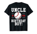 Uncle Birthday Baseball Matching Family T-Shirt - Graphic Print Men Women - T-Shirt, Sweatshirt, Hoodie