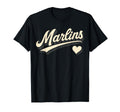 Marlins Typography Heart Gift T-Shirt - Streetwear Style for Adults - T-Shirt, Sweatshirt, Hoodie