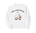 Baseball Mom Off To Watch Sweatshirt - Minimalist Print for Adults - T-Shirt, Sweatshirt, Hoodie