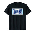 Fun Tampa Blue Powder Blue Striped Tampa T-Shirt - Trendy Graphic Unisex - T-Shirt, Sweatshirt, Hoodie