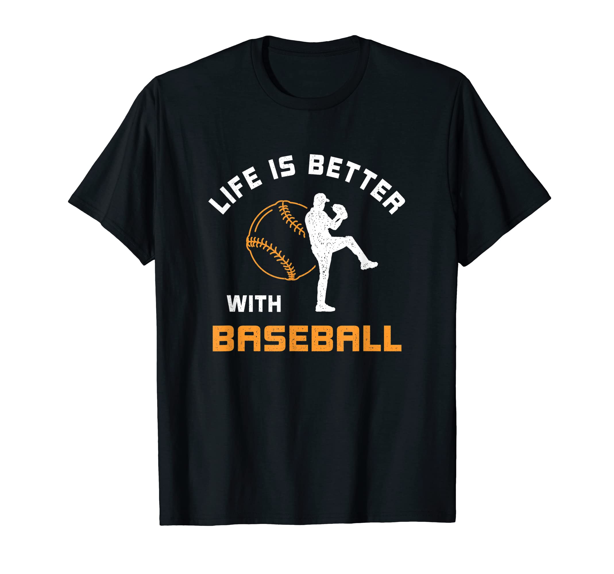 Life Is Better Baseball Next Game Day T-Shirt - Unique Graphic Men Women - T-Shirt, Sweatshirt, Hoodie
