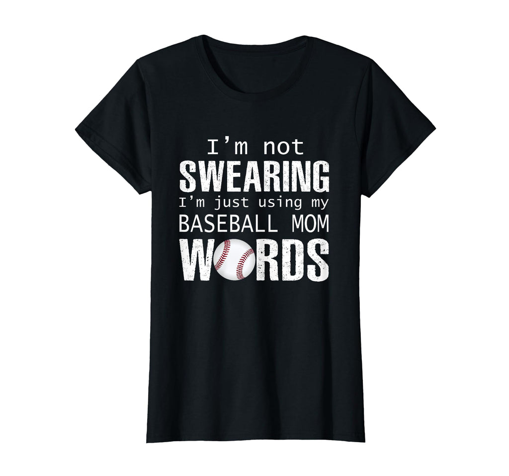 Not Swearing Im Just Using My Baseball T-Shirt - Minimalist Print Unisex - T-Shirt, Sweatshirt, Hoodie
